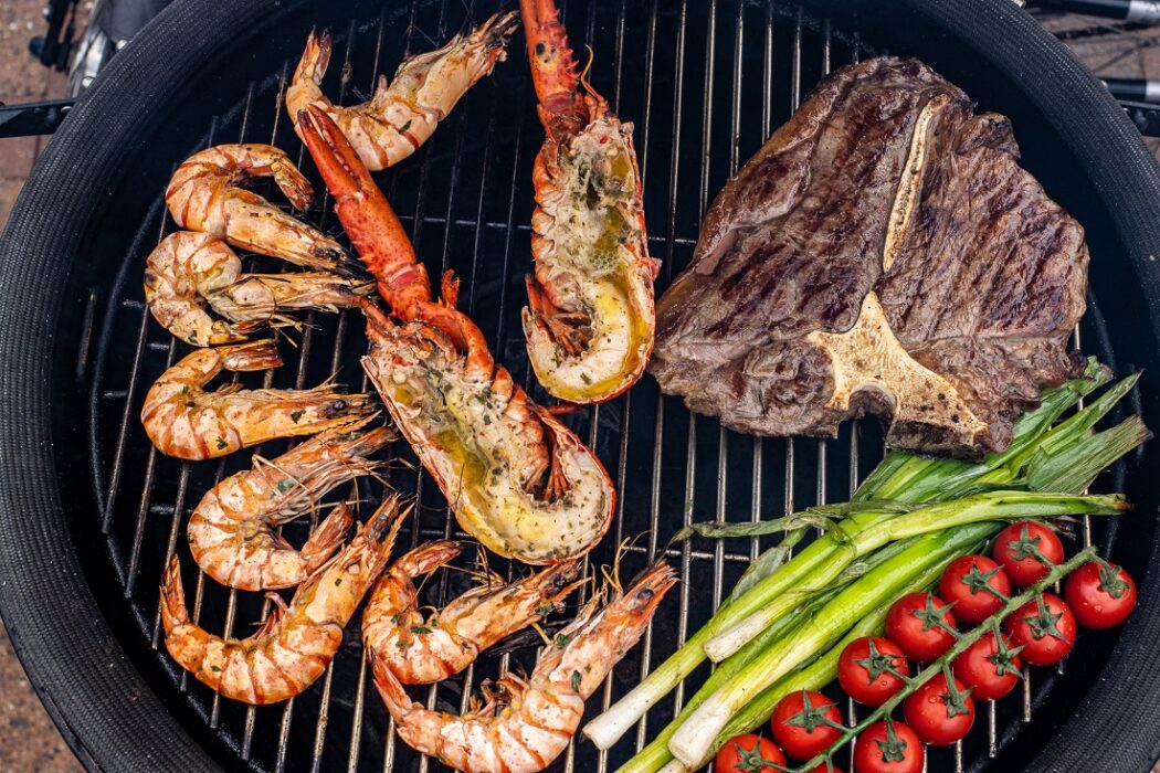 Surf en turf bbq