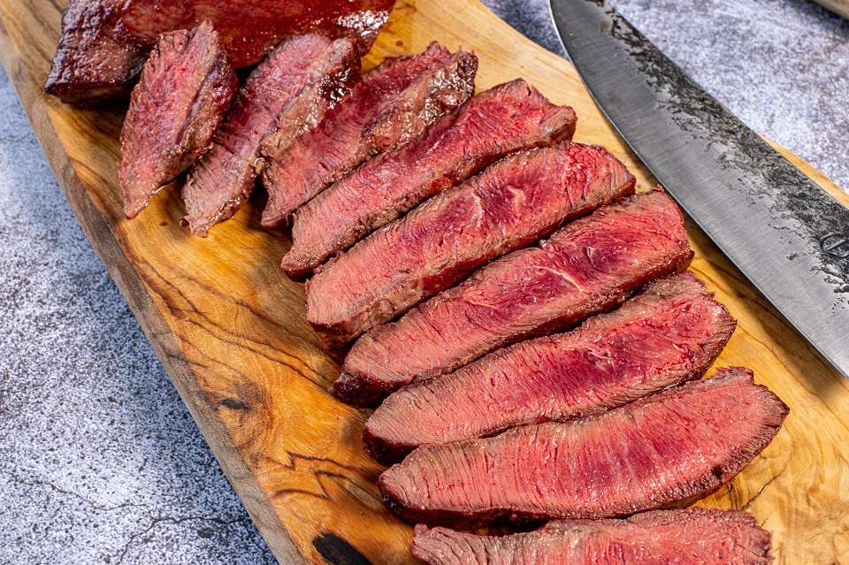 flat iron steak BBQ