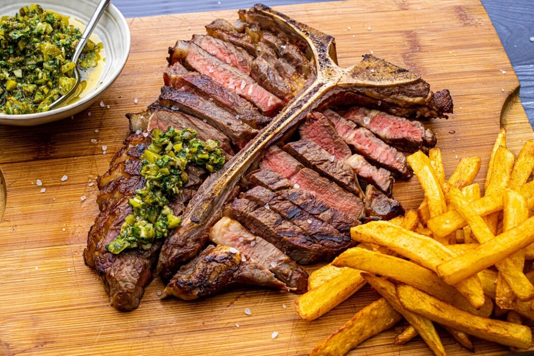 Tbone steak van de BBQ Inamood