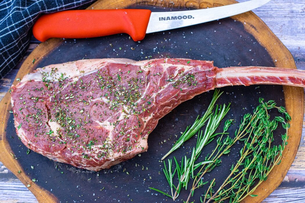 Tomahawk steak kruiden