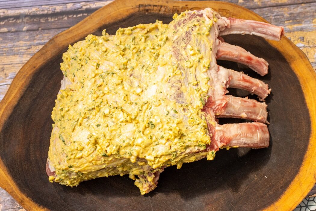 Varkensvlees mosterdmarinade