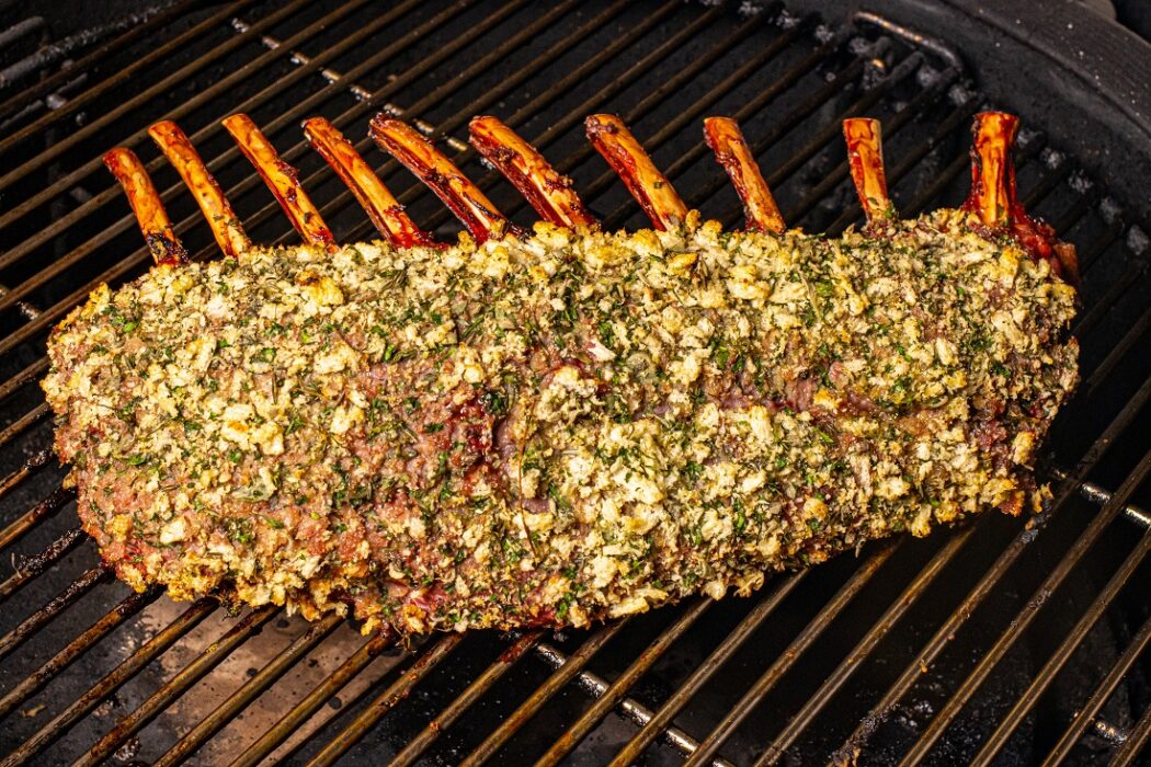 hertenrack bereiding bbq