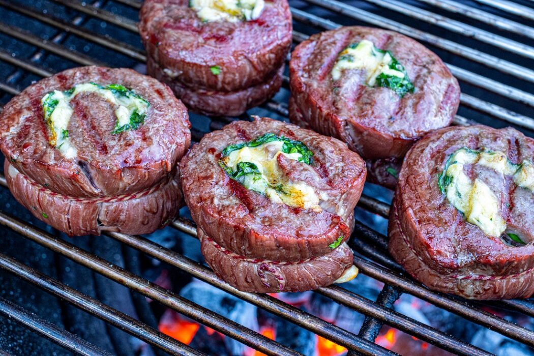 pinwheel bereiding bbq