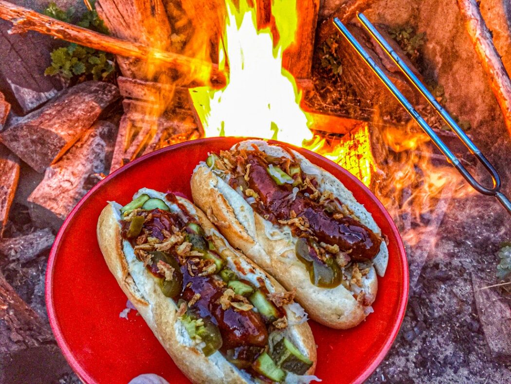 Het lekkerste broodje worst van de BBQ