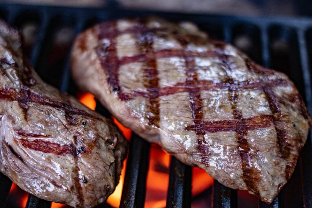 hertenbiefstuk kamado