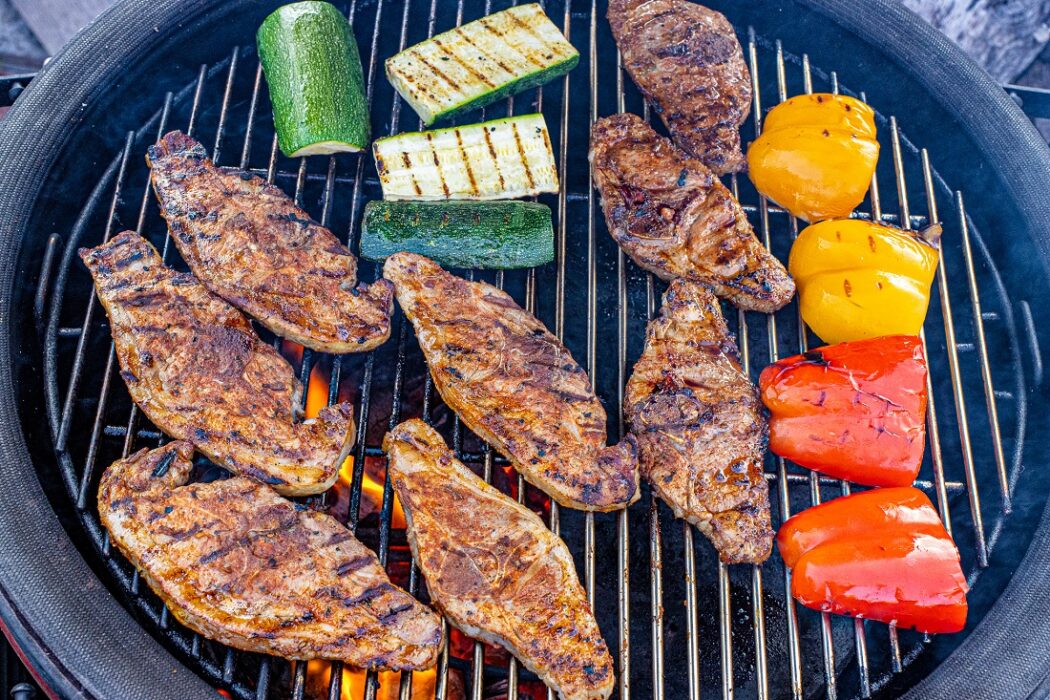 lamskotelet kamado bbq