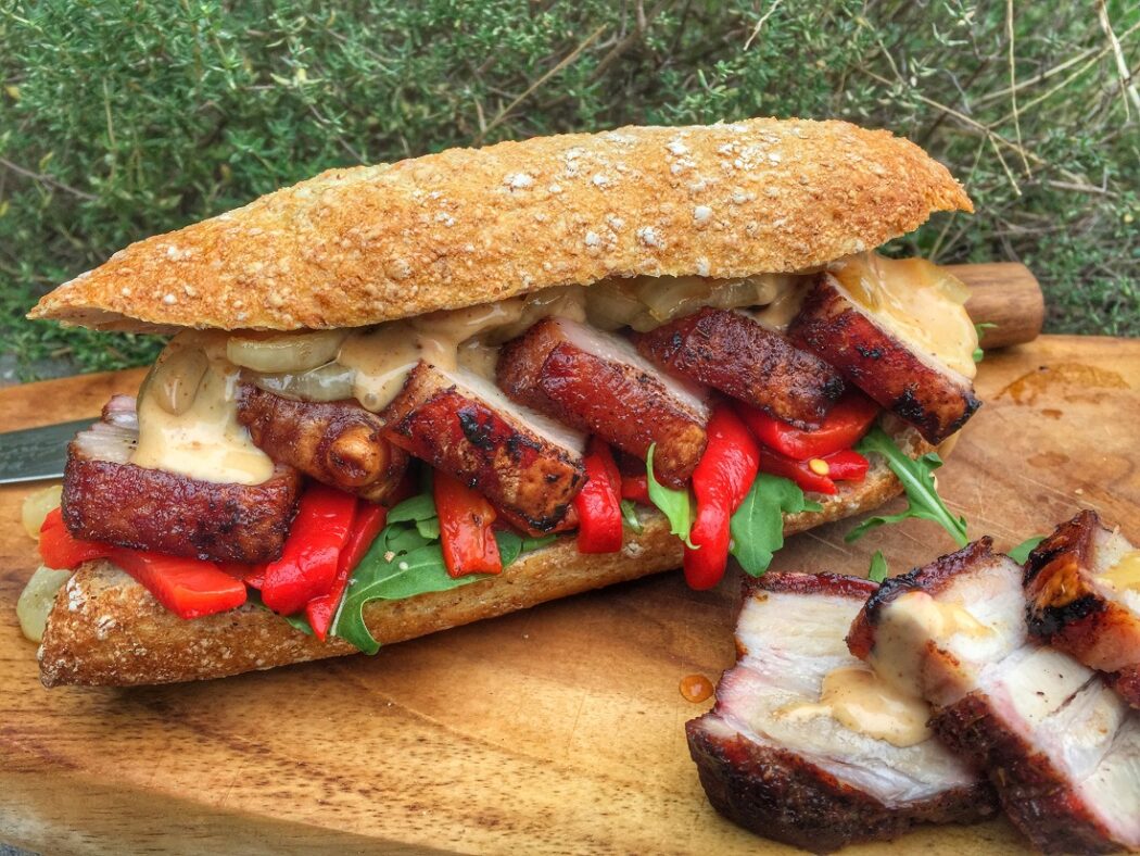 buikspek krokant sandwich