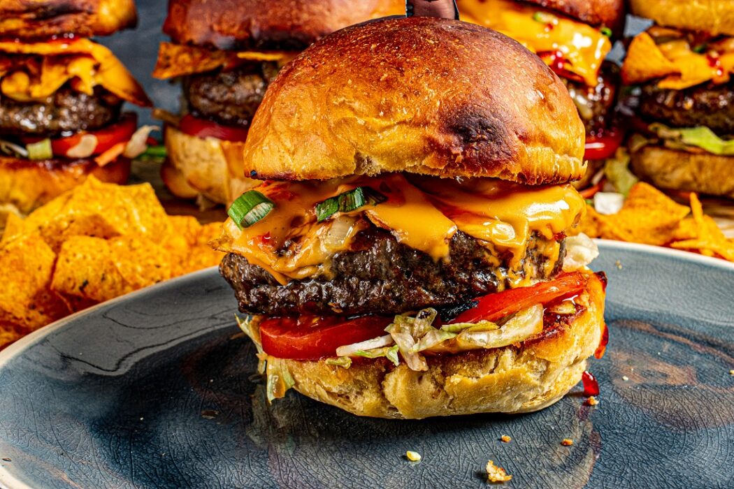 nacho burger