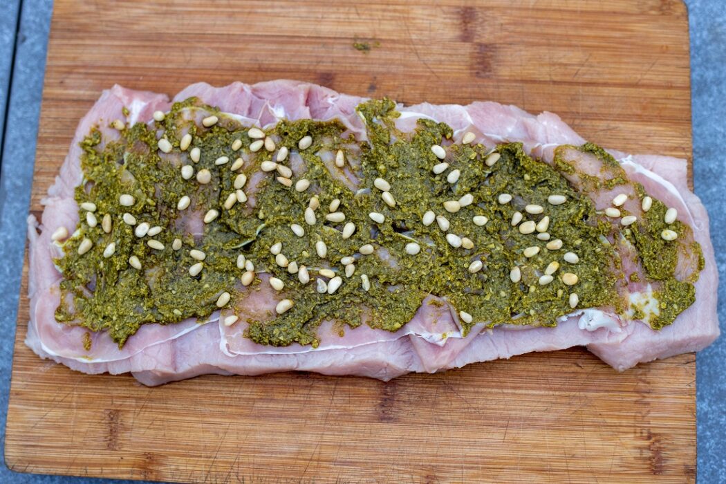 varkensfilet pesto