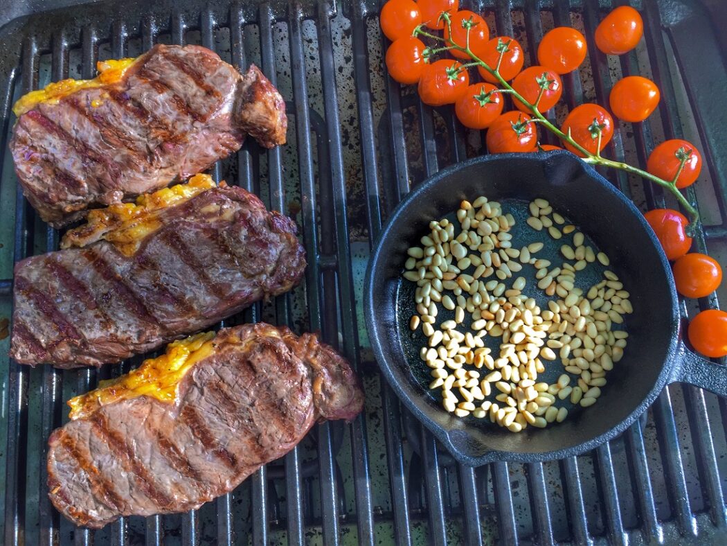 entrecote met tomaten