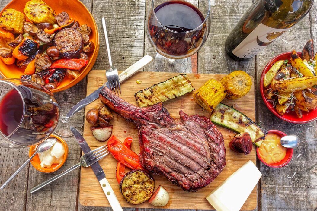 gegrilde parmezaanse aardappelen