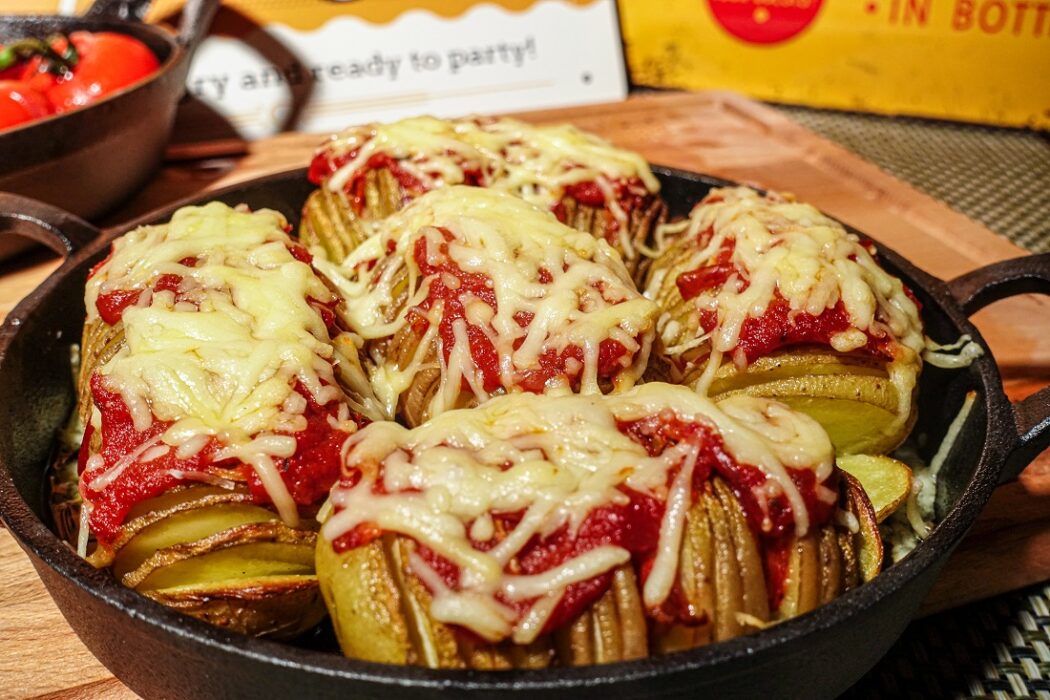 hasselback aardappelen