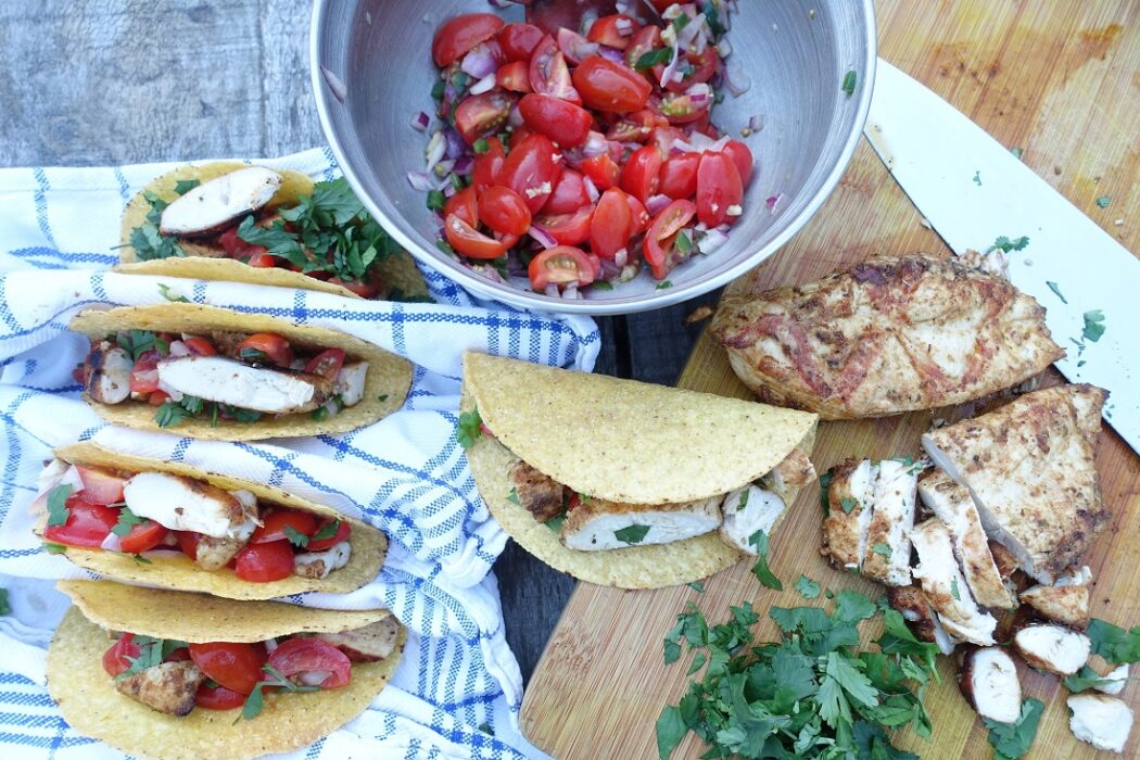 taco met kip