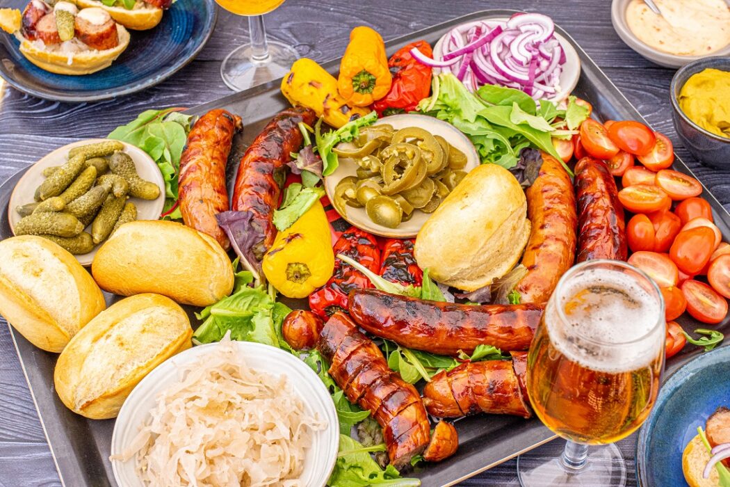 Hartige snack van de BBQ