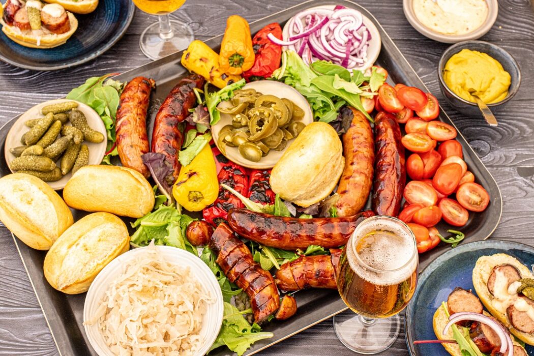 sausage platter