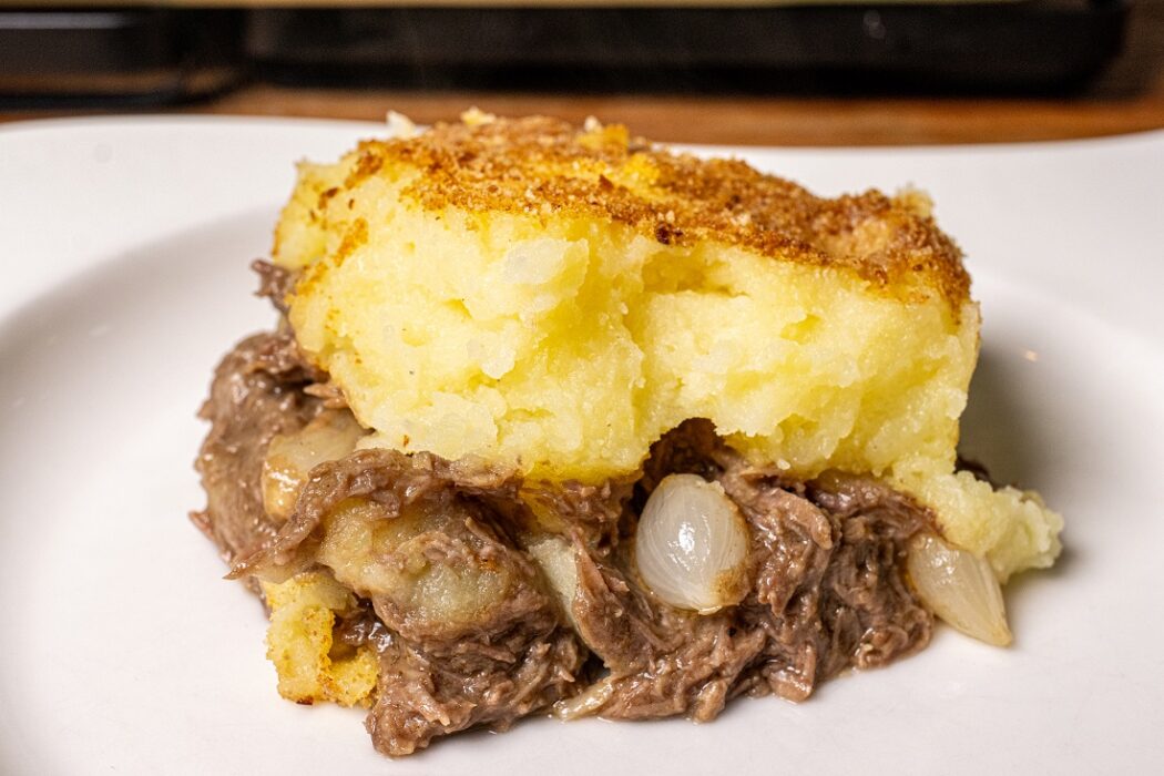 jachtschotel met stoofvlees