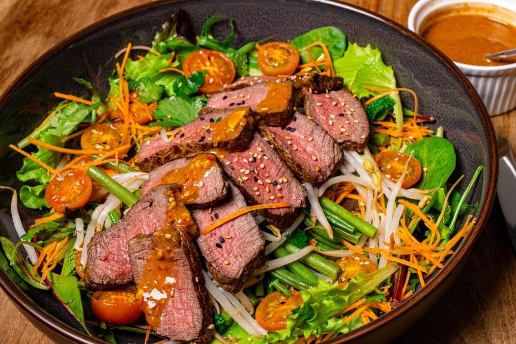 thaise biefstuk salade