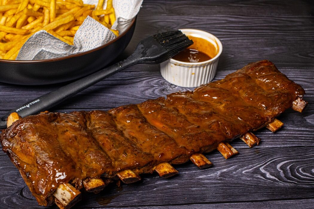 spareribs opwarmen bbq