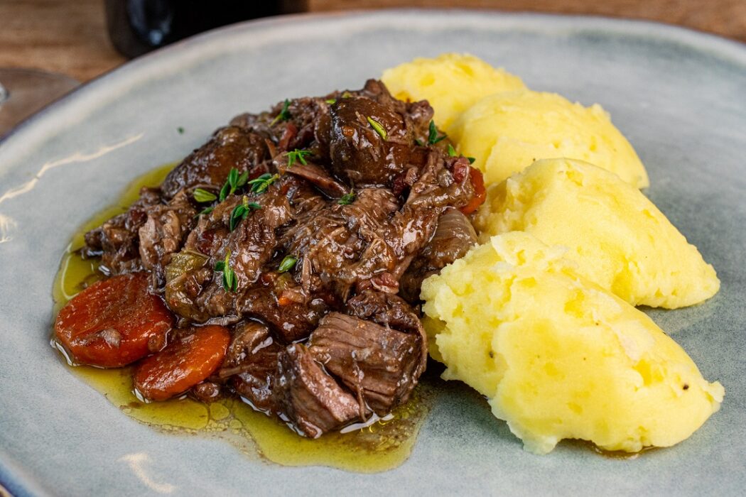 Boeuf bourguignon recept