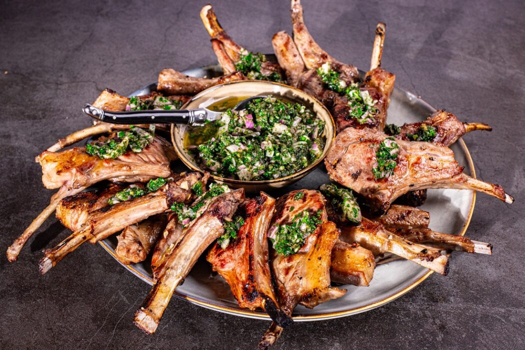 lamskoteletten marineren