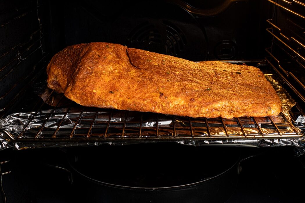 brisket bereiden in de oven