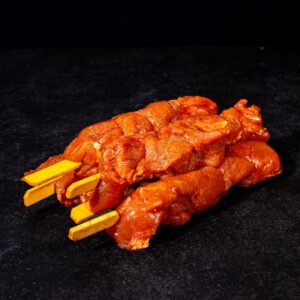 Varkenshaas spiezen cajun paprika