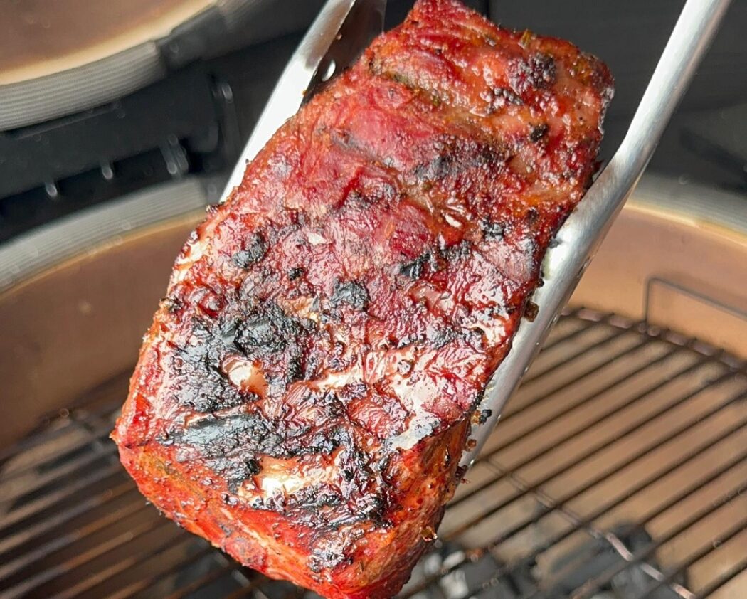Reverse sear ribeye