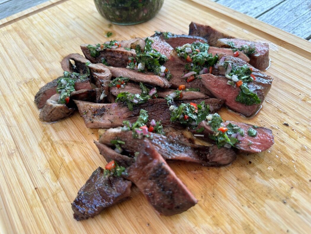 secreto met chimichurri