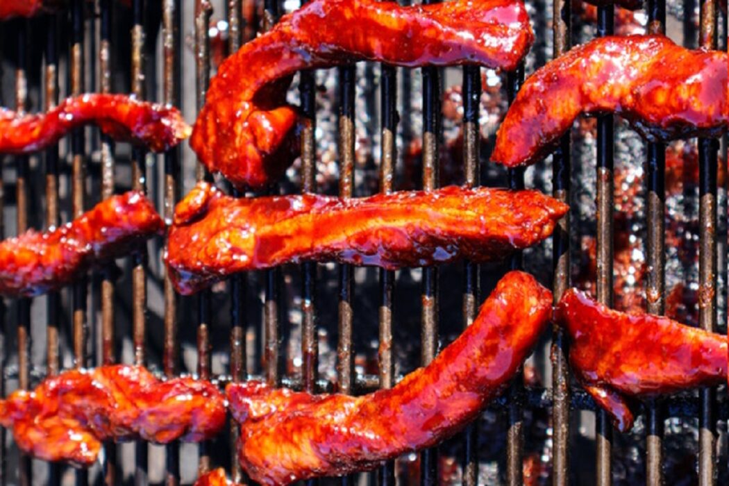 ribfingers van de BBQ