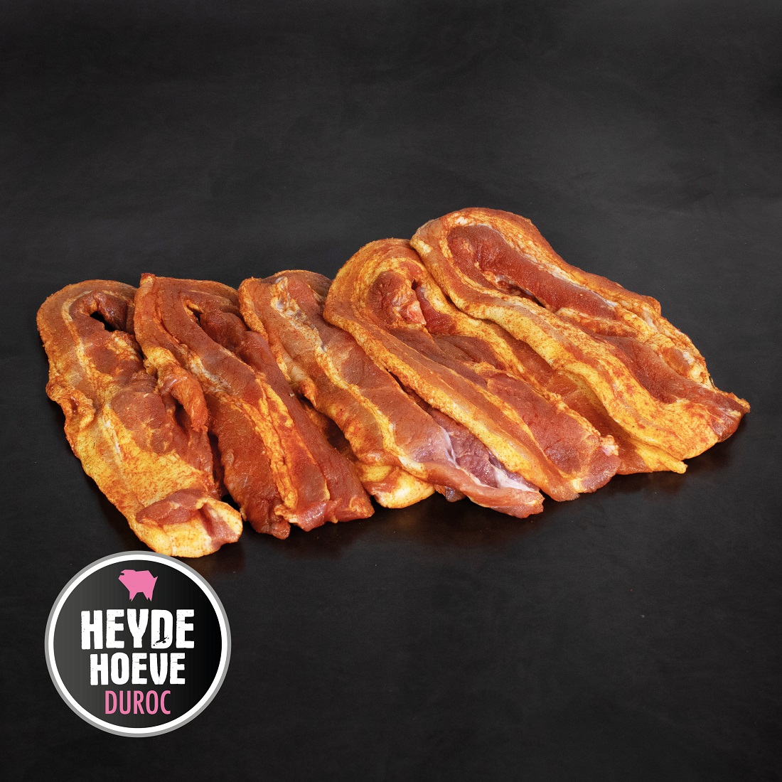 Speklappen gekruid | Heyde Hoeve Duroc