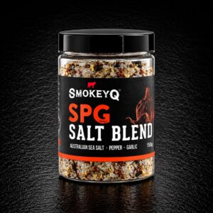 SmokeyQ SPG Salt Blend 150g Salt Pepper Garlic